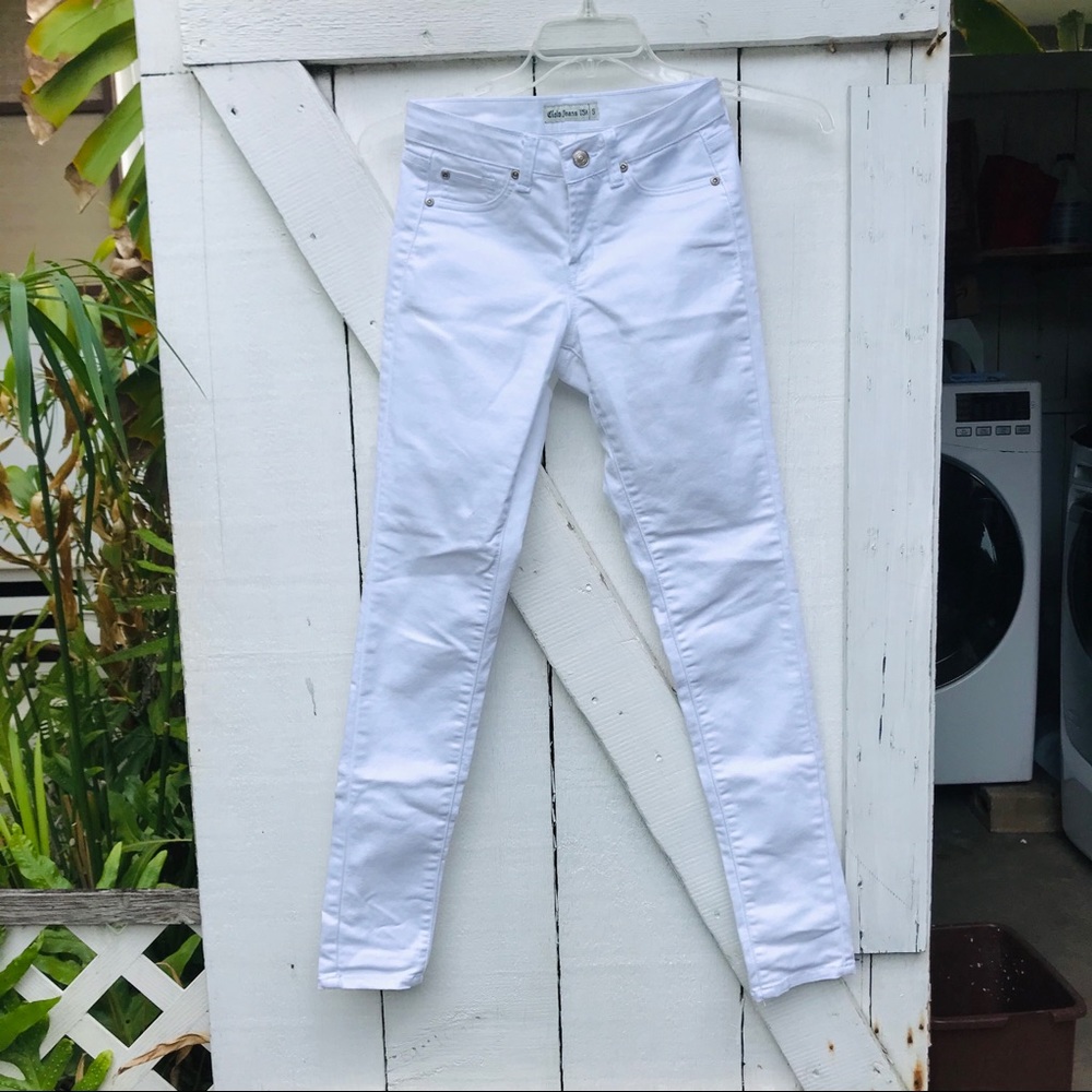 White Skinny Jeans Size S